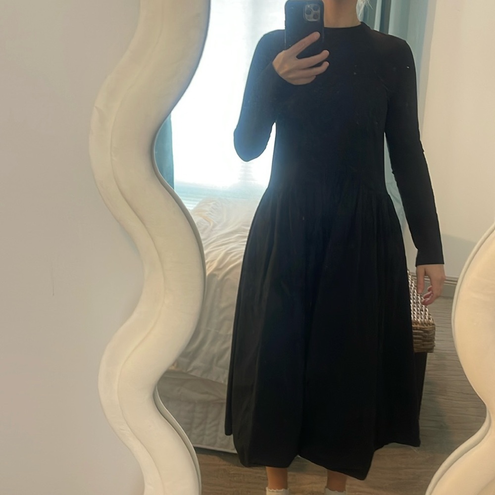 Black dress COS